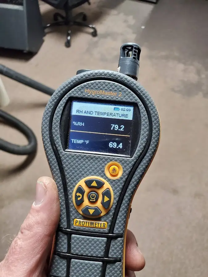 Moisture meter humidity assessment for Mold Remediation & Removal in Elmwood Park